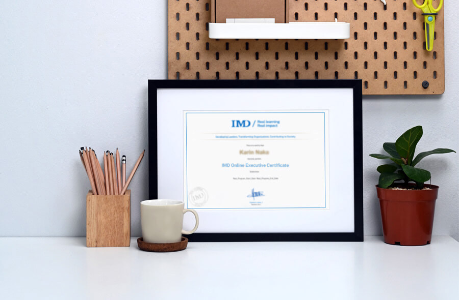 IMD Online Executive Certificate