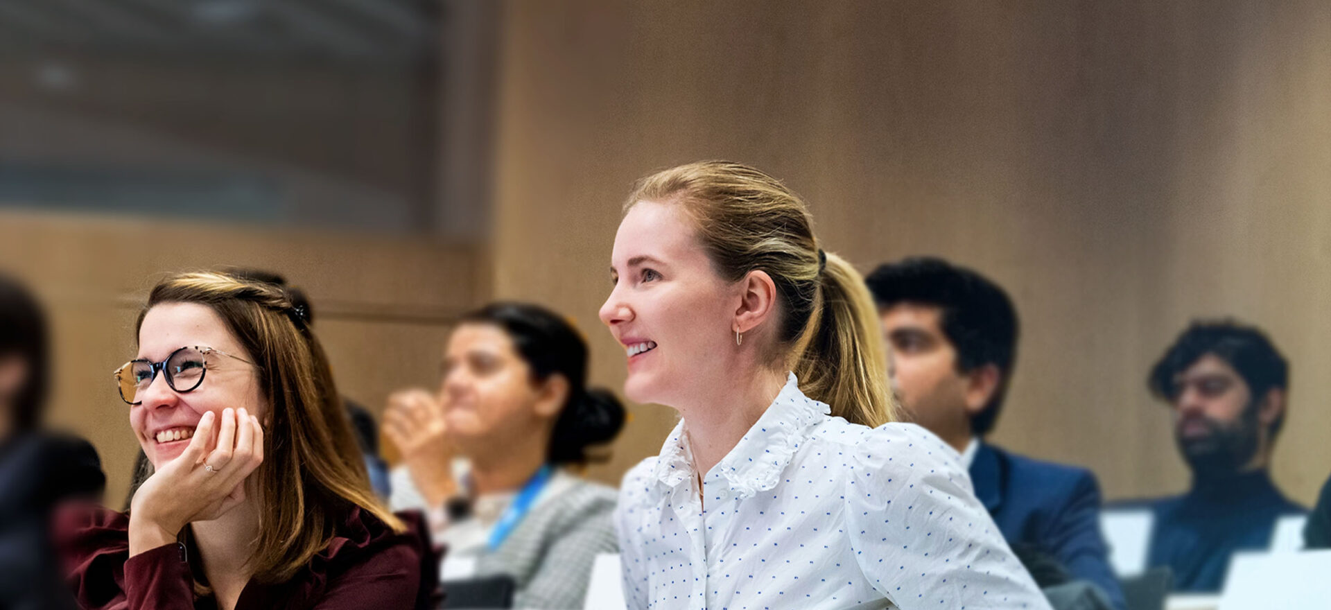 IMD MBA students in a classroom