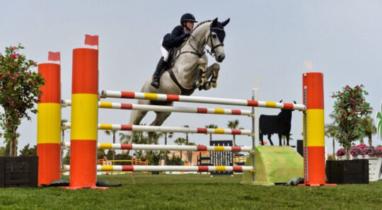 Anne-Charlotte Bogh-Sorensen horse jumping