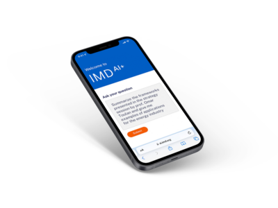 IMD's AI+ interactive personalized learning tool