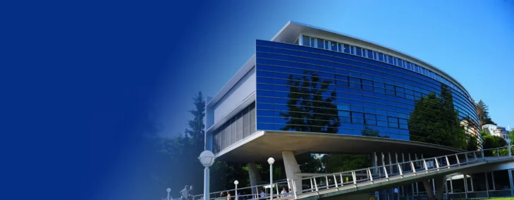 IMD EMB campus glass building